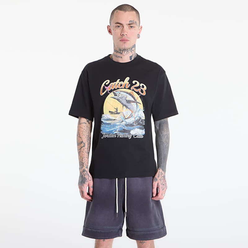 Póló Jordan Men's Graphic T-Shirt Black/ White