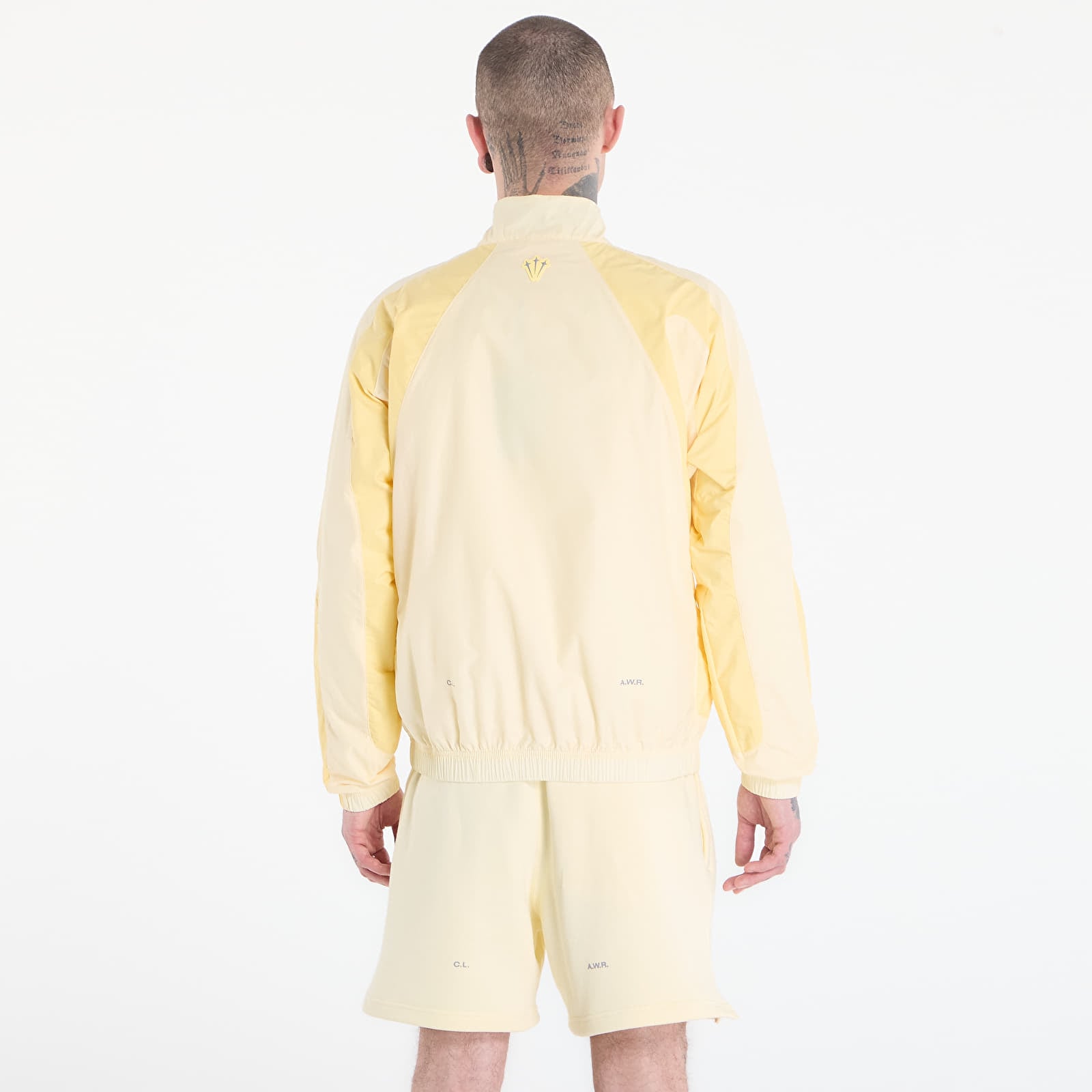 Giacche da uomo Nike x NOCTA Northstar Nylon Track Jacket Alabaster/ Lt Laser Orange/ Stealth