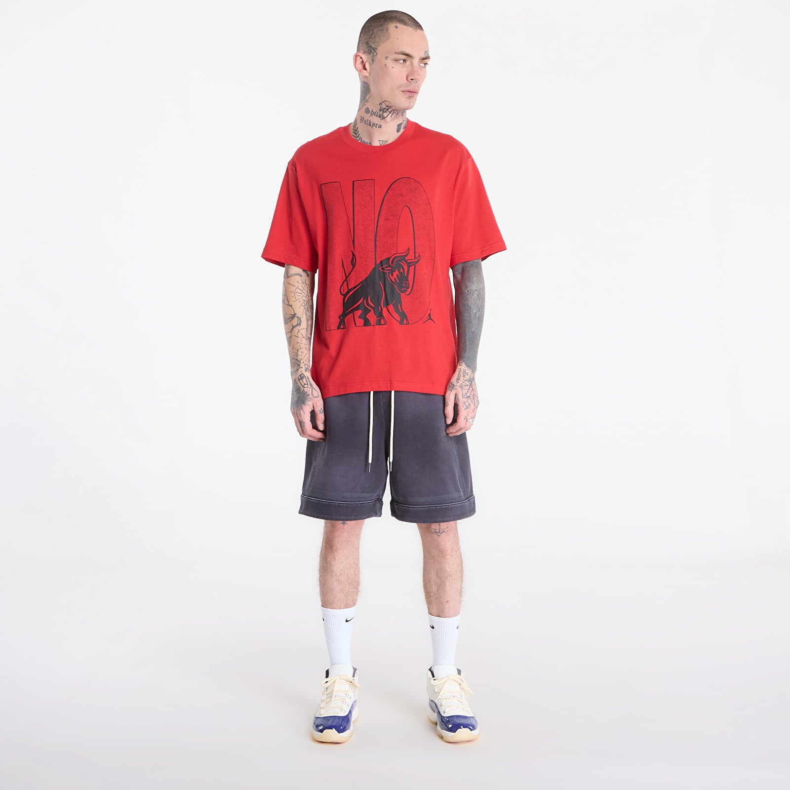 T-Shirts Männer Jordan Brooklyn Men's T-Shirt Fire Red