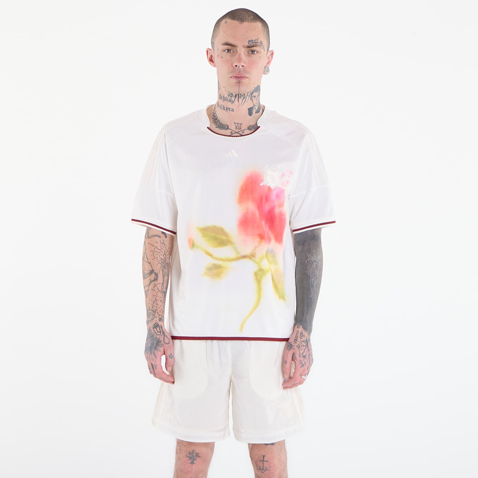 Trikots für Männer adidas x Wales Bonner Football Jersey Chalk White