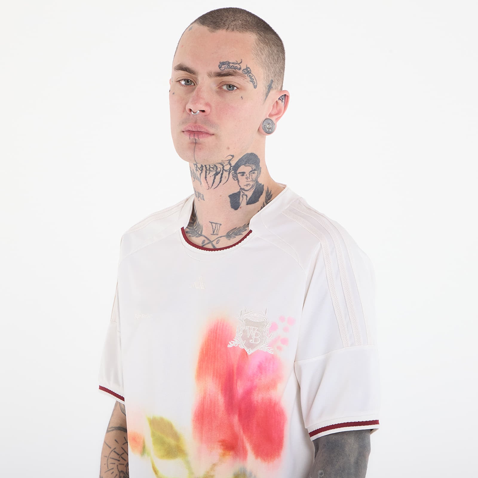 Trikots für Männer adidas x Wales Bonner Football Jersey Chalk White