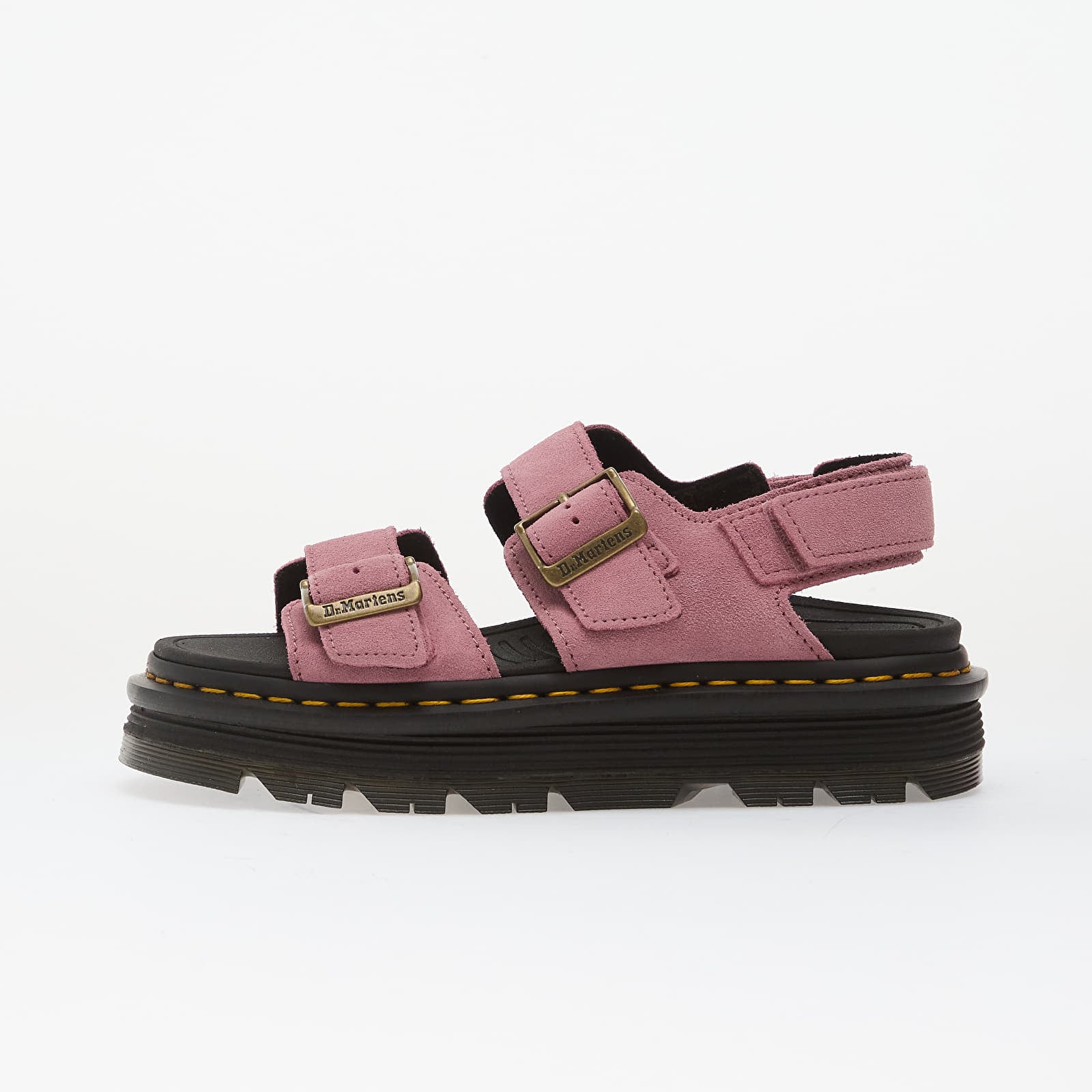 Sneakers og sko til kvinder Dr. Martens Zebzag Sandal Suede Dusty Rose