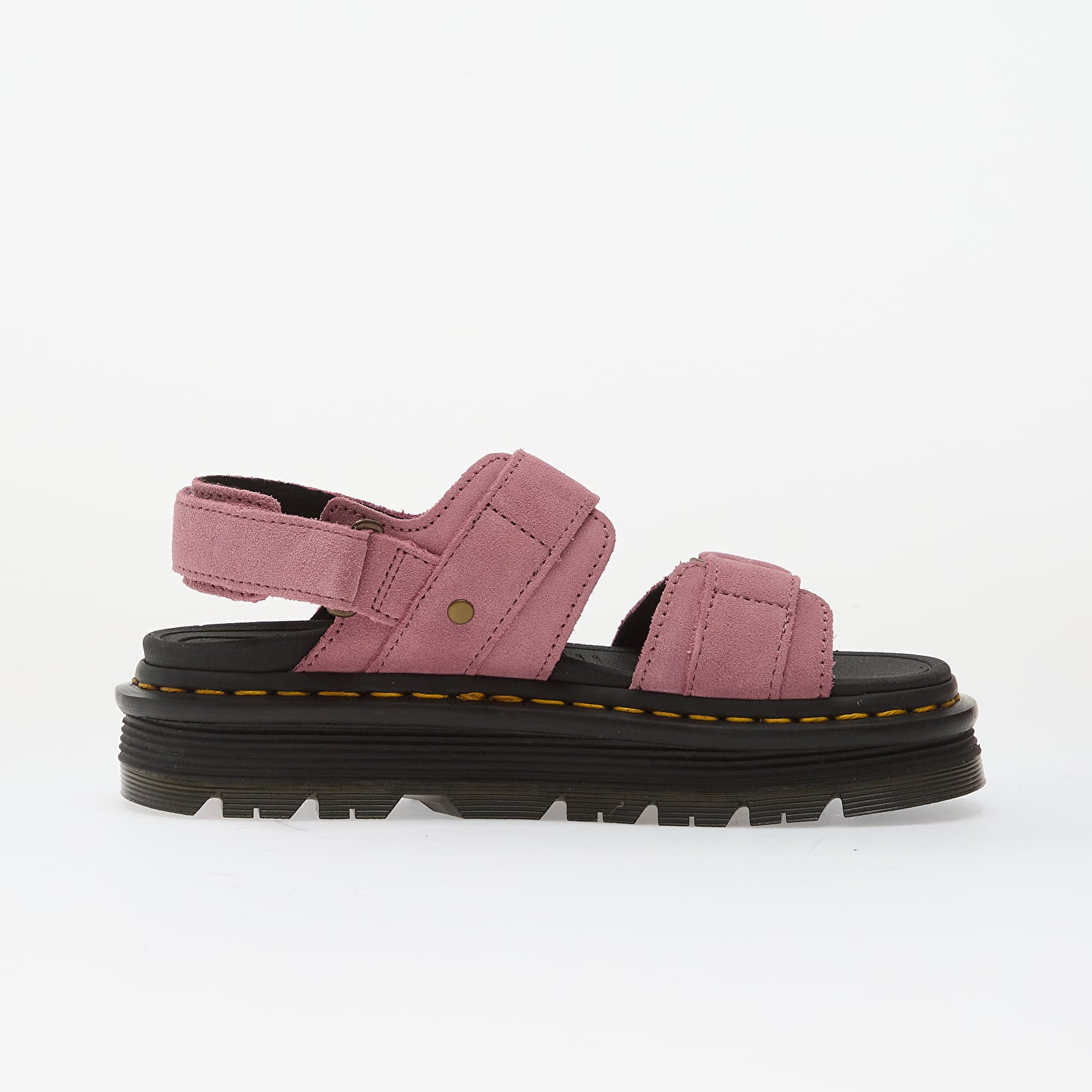 Sneakers og sko til kvinder Dr. Martens Zebzag Sandal Suede Dusty Rose