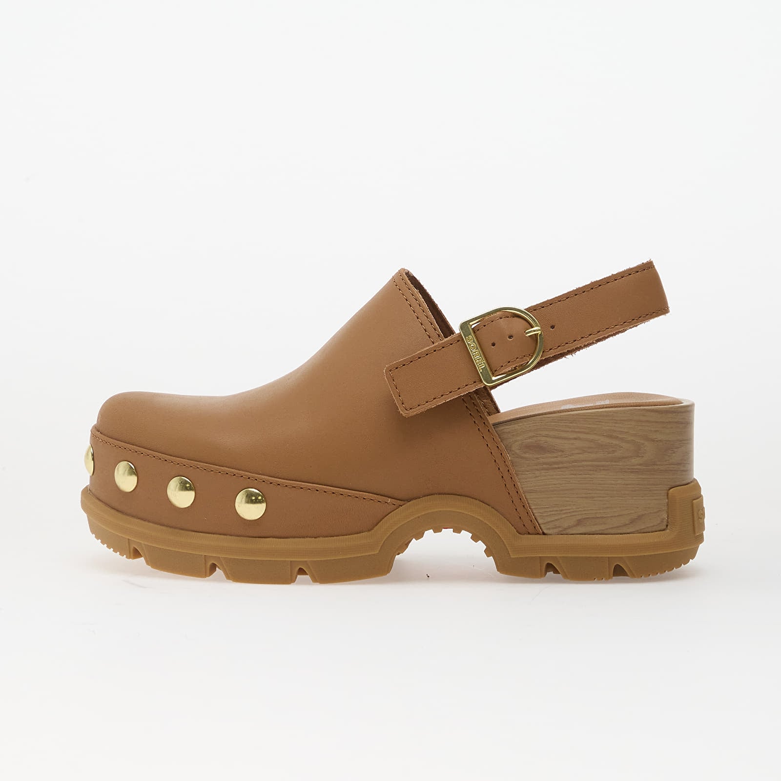 Dámske topánky a tenisky Sorel Roam’N Clog™ Rvt Tawny Buff/ Gum