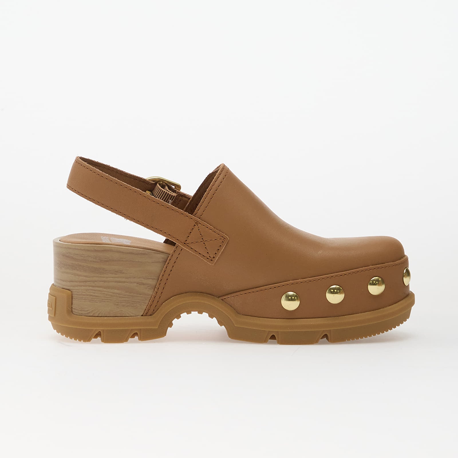 Dámske topánky a tenisky Sorel Roam’N Clog™ Rvt Tawny Buff/ Gum