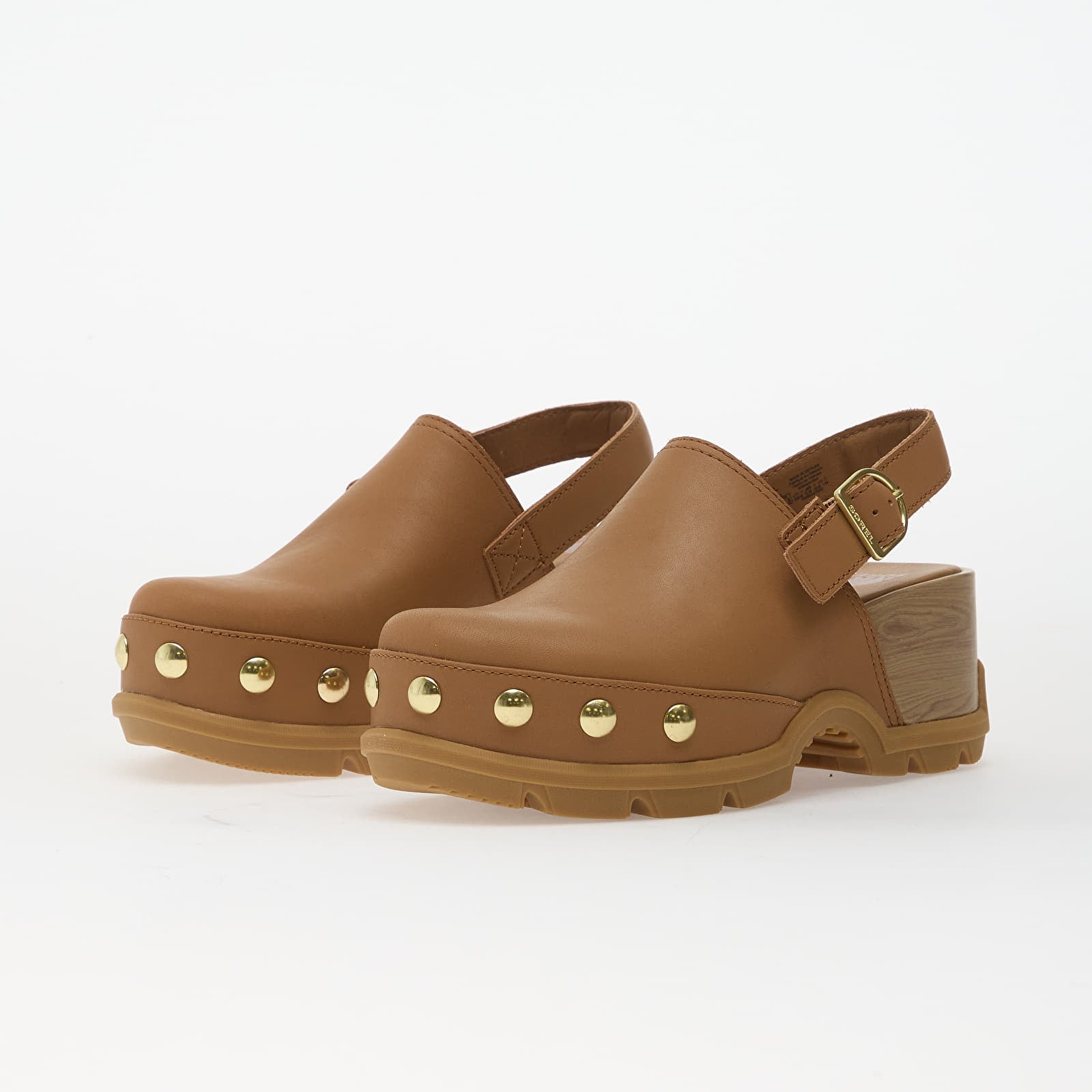 Dámske topánky a tenisky Sorel Roam’N Clog™ Rvt Tawny Buff/ Gum