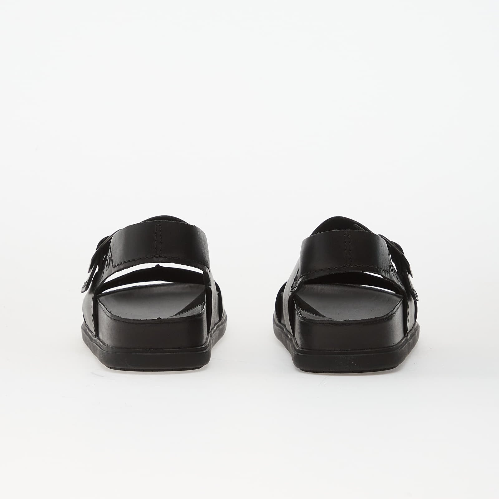 Férfi cipők Clarks Torford Strap Black Leather