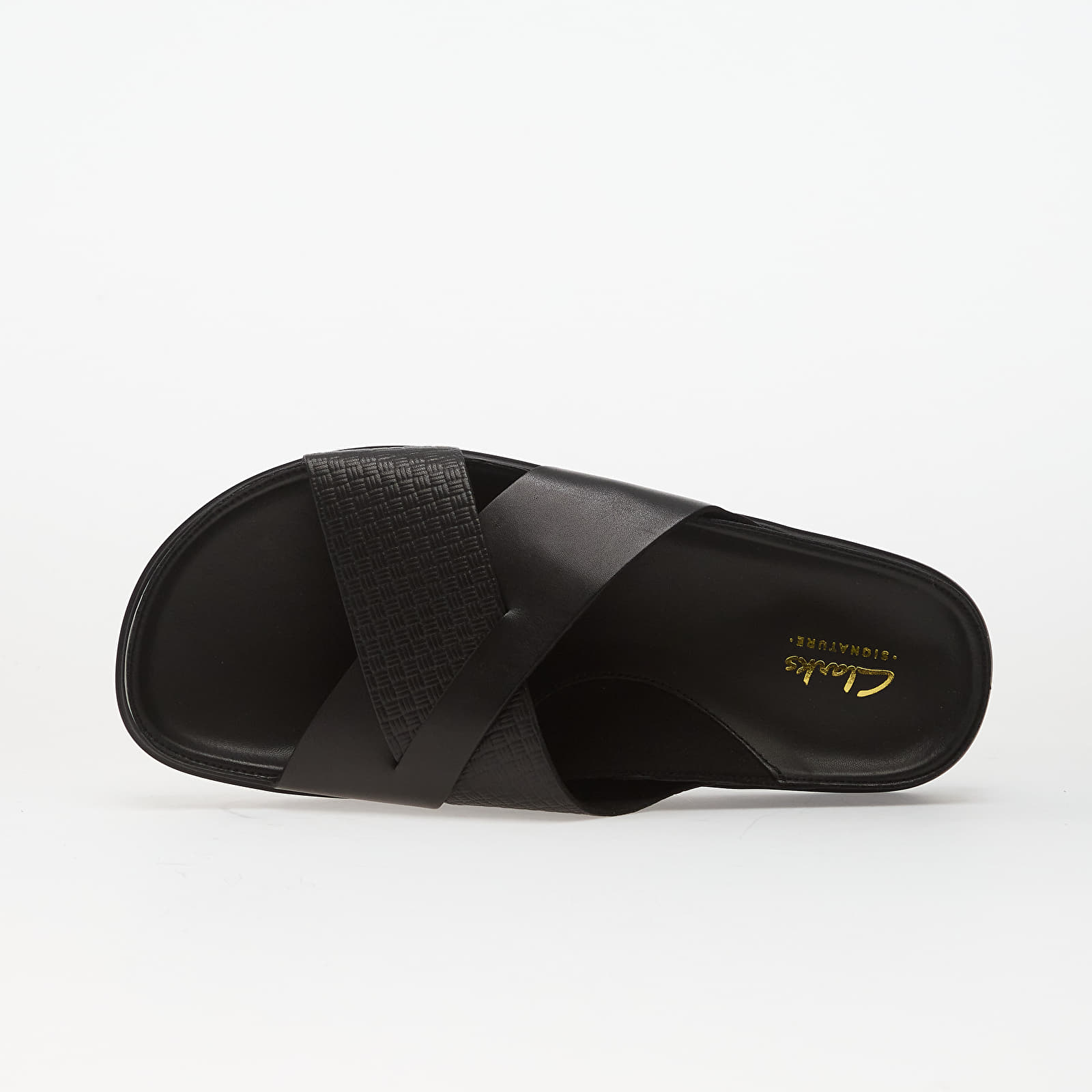 Men's sneakers and shoes Clarks Torford Cross Black Leather