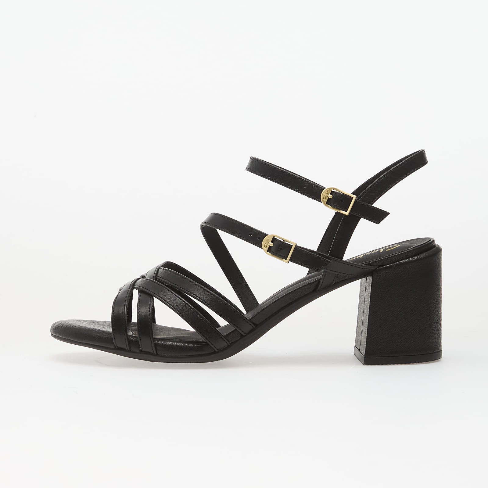 Női cipők Clarks Ezoria Strap Black Leather