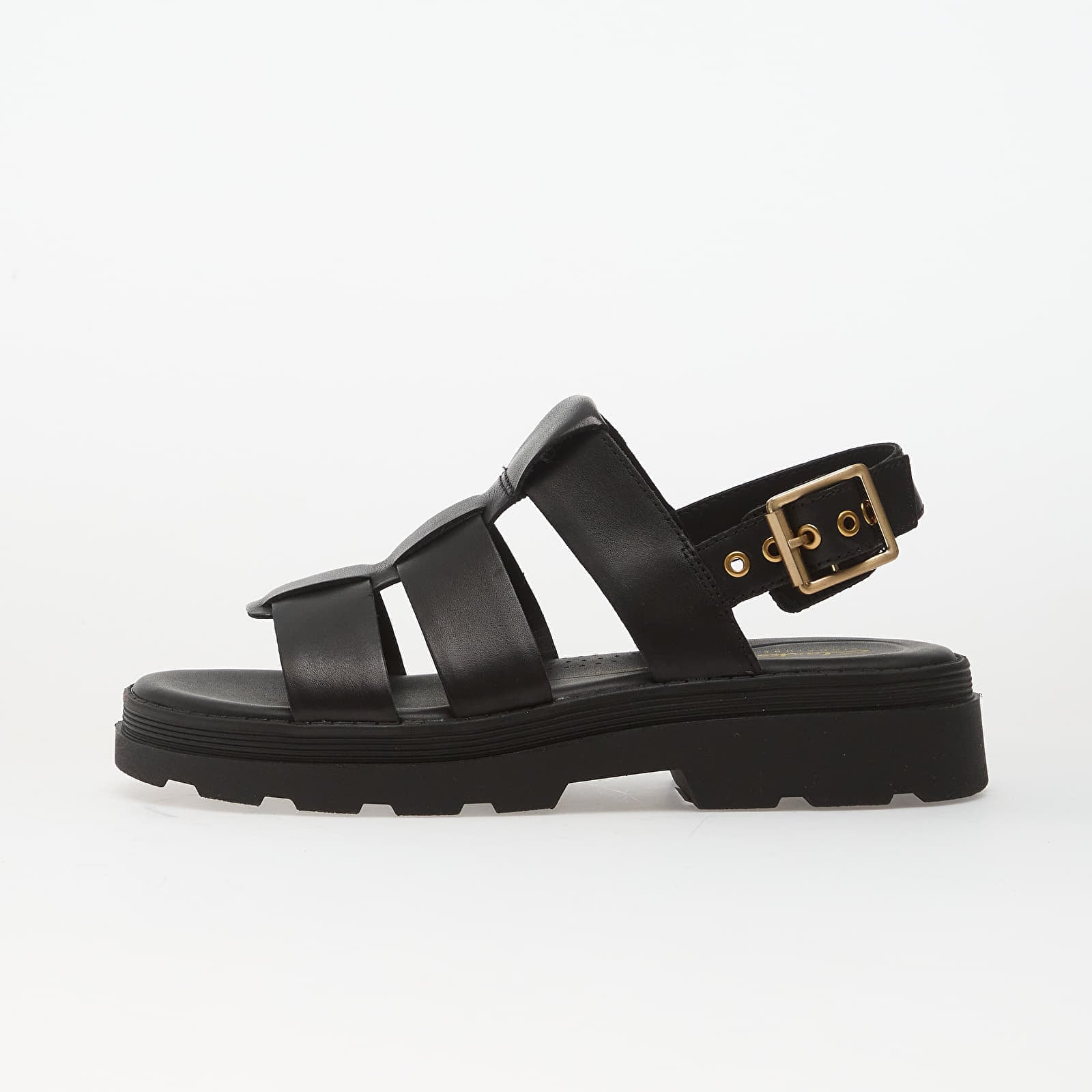 Sneakers Clarks Orinoco3 Strap Black Leather EUR 40