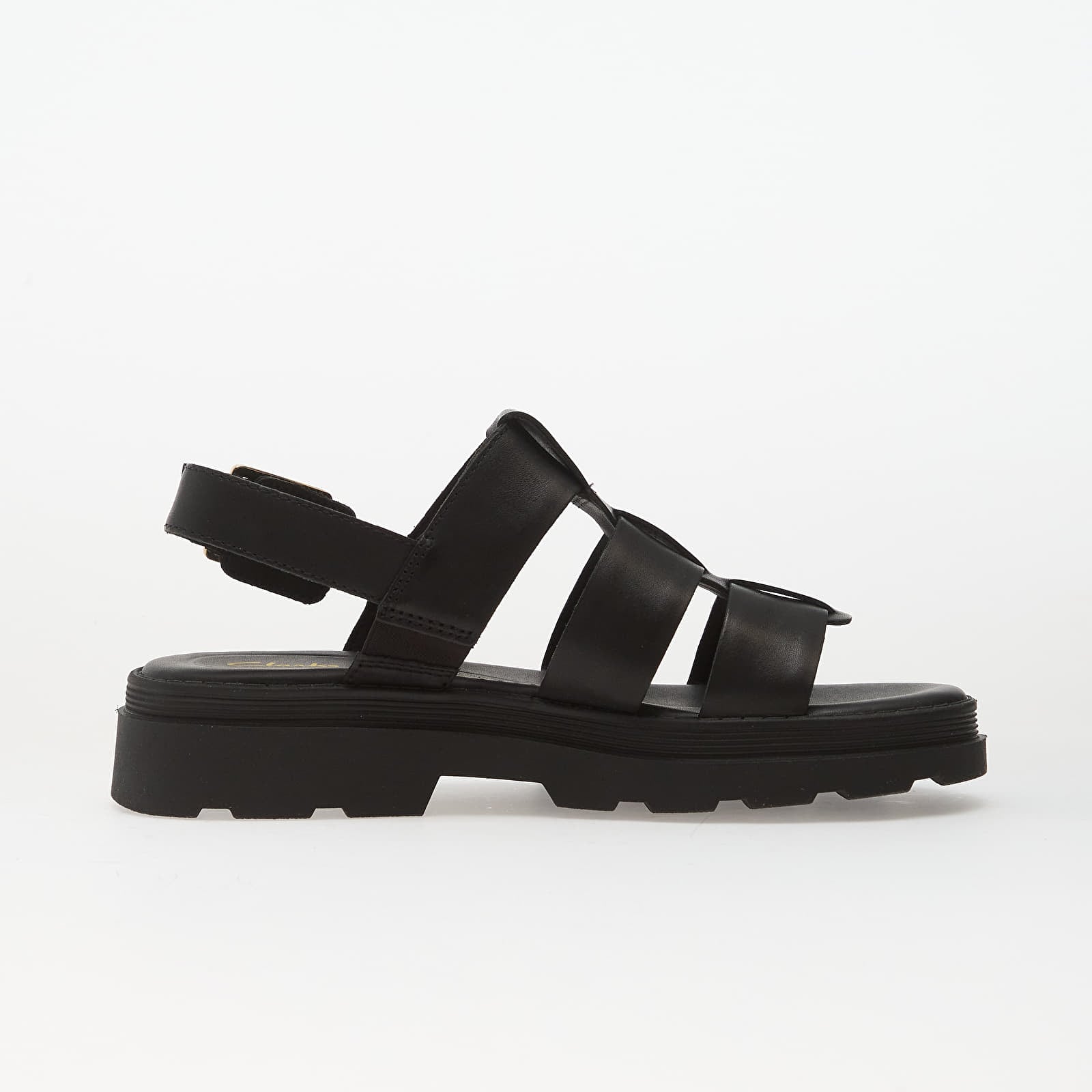 Női cipők Clarks Orinoco3 Strap Black Leather