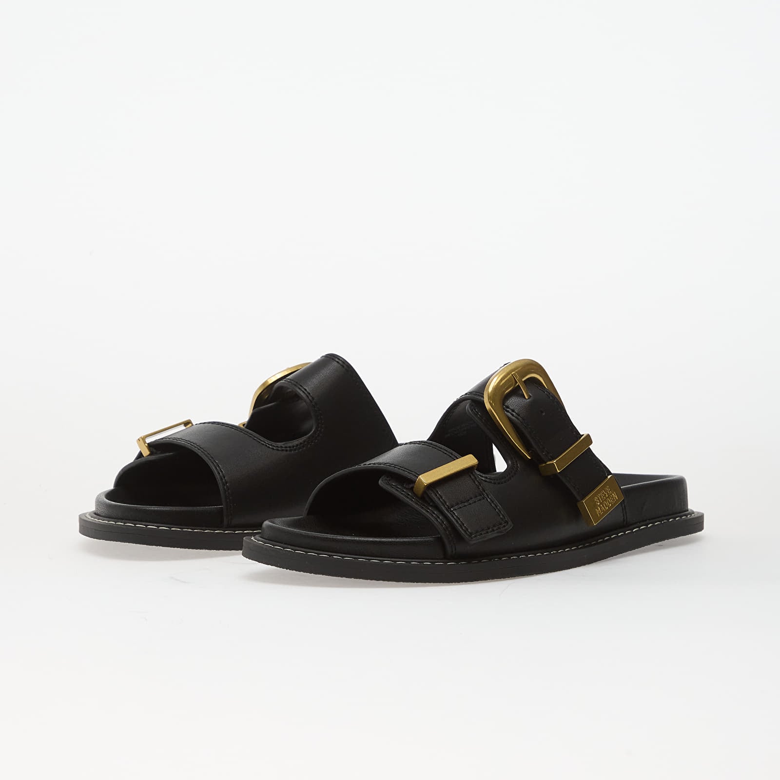 Női cipők Steve Madden Arch Blk Action Leather