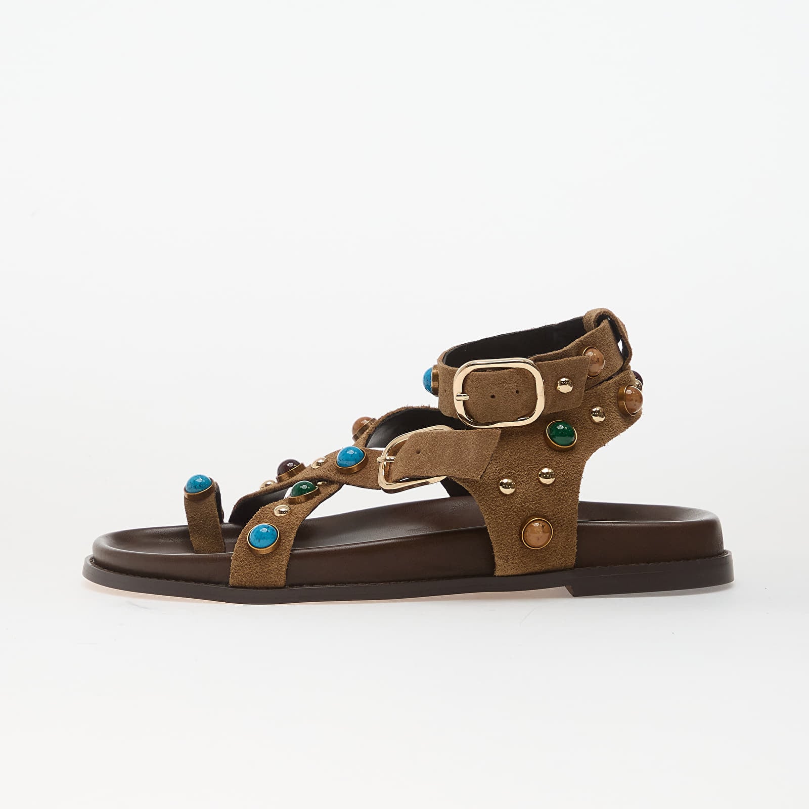 Scarpe donna Steve Madden Linear Taupe Suede