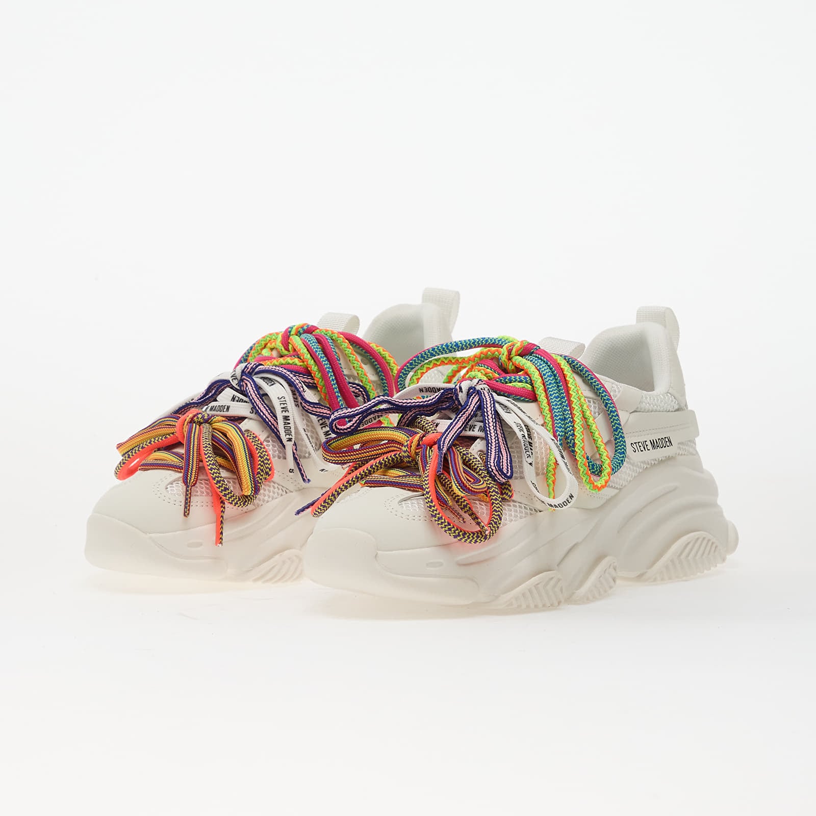 Sneakers och skor för kvinnor Steve Madden Pryce-Sml White Multi