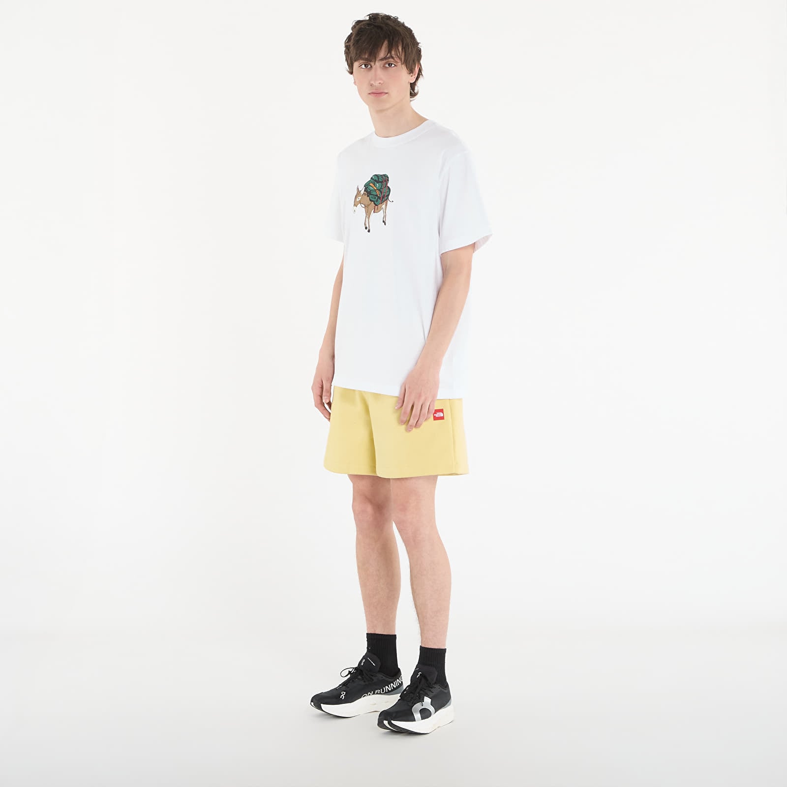 T-Shirts Männer The North Face M Donkey Taxi Relaxed Short Sleeve Tee Graphic TNF White