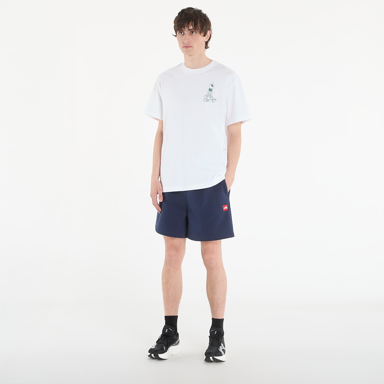 T-Shirts Männer The North Face M Alien Relaxed Short Sleeve Tee Graphic TNF White