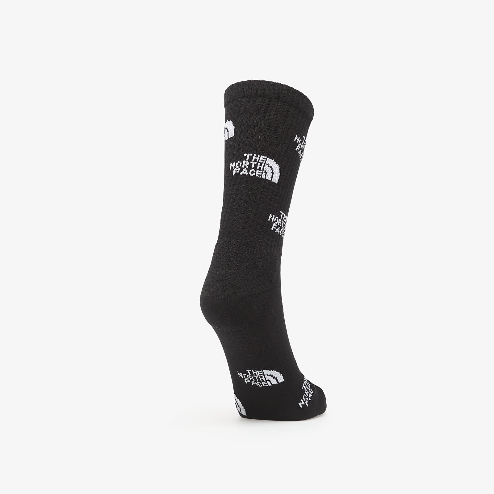 Calze uomo The North Face Everyday Crew Sock Logo 2-Pack TNF Black/ TNF White/ Outlet C