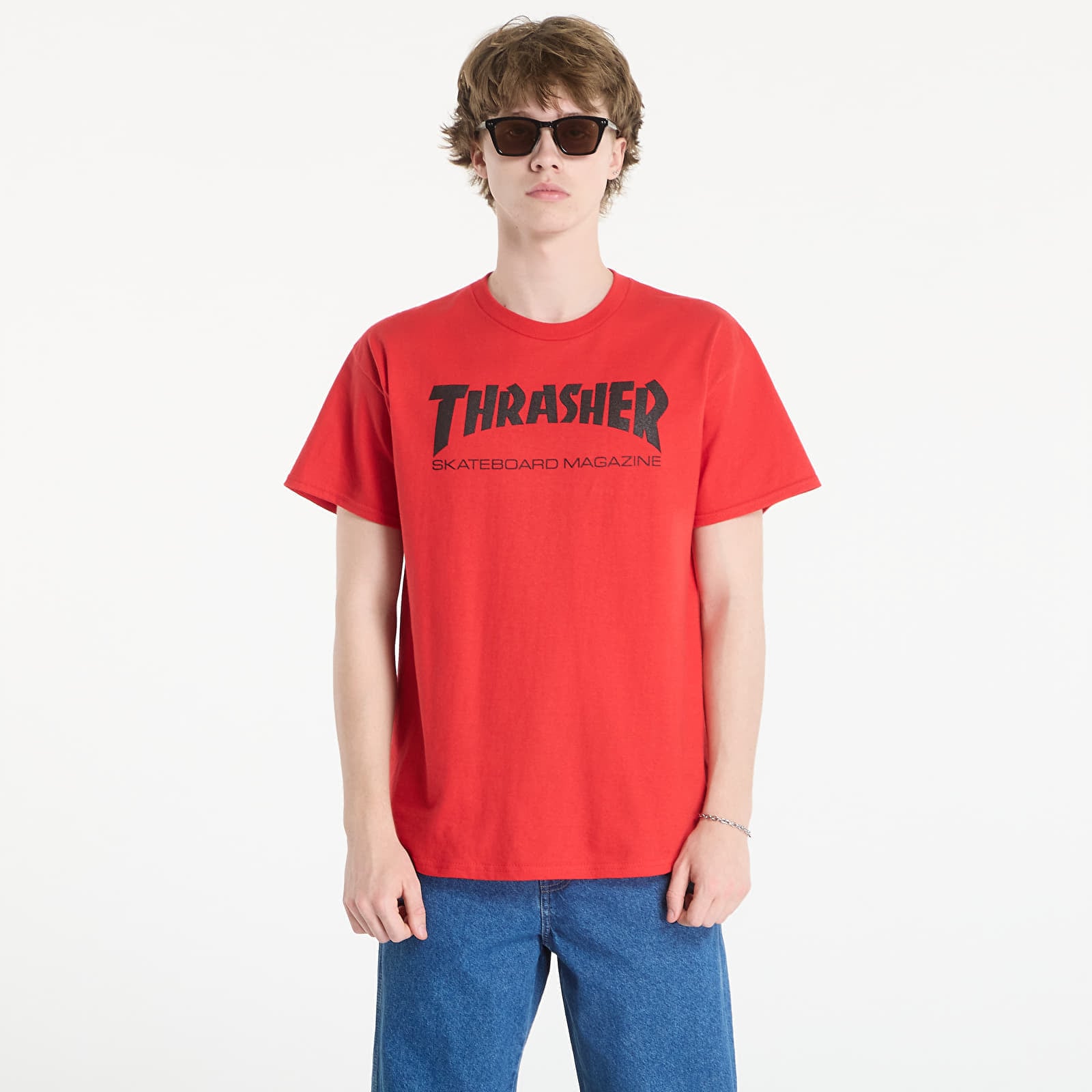 Тениска Thrasher Skate Mag T-Shirt Red/ Black L