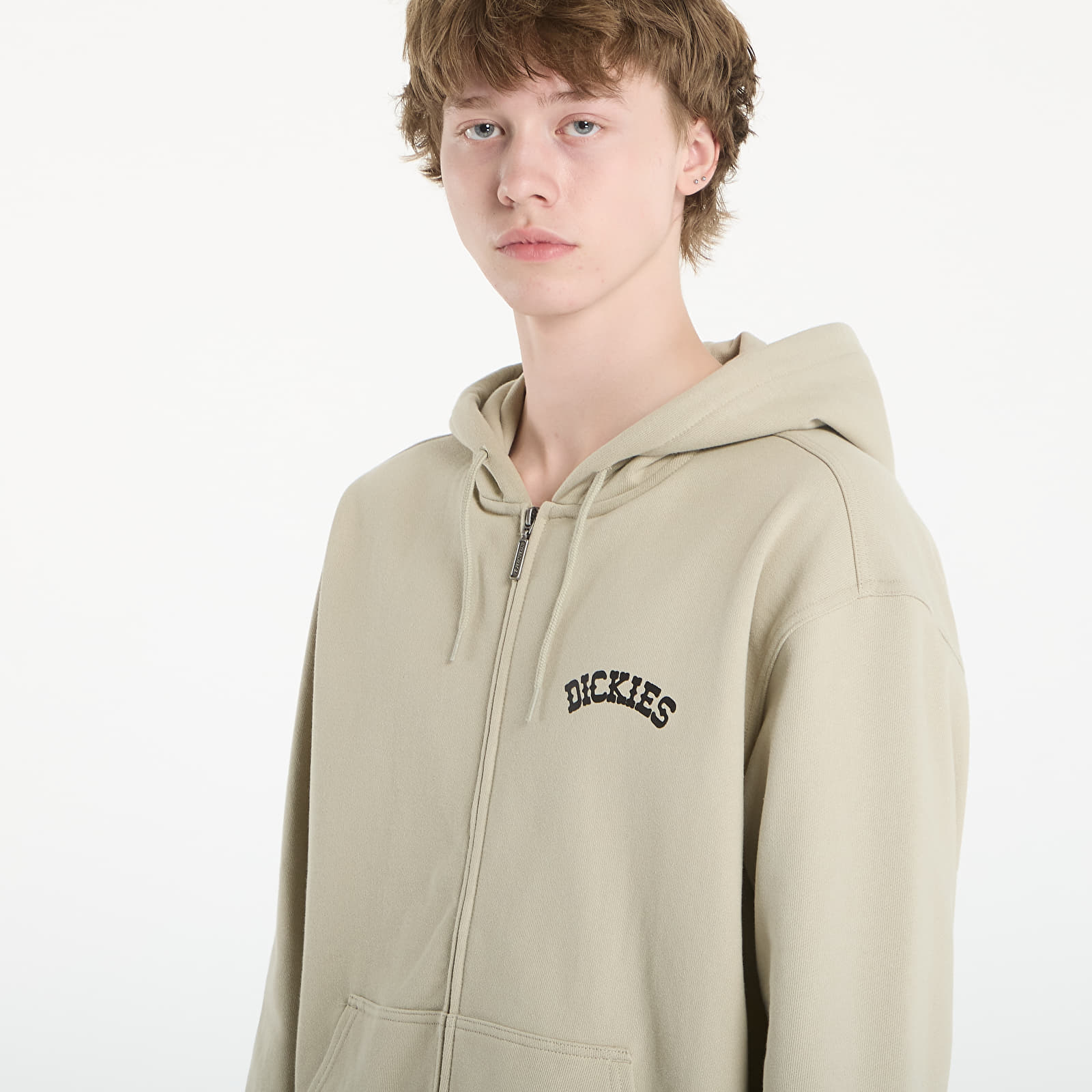 Pánske mikiny Dickies Bettsville Full Zip Hoodie Eucalyptus
