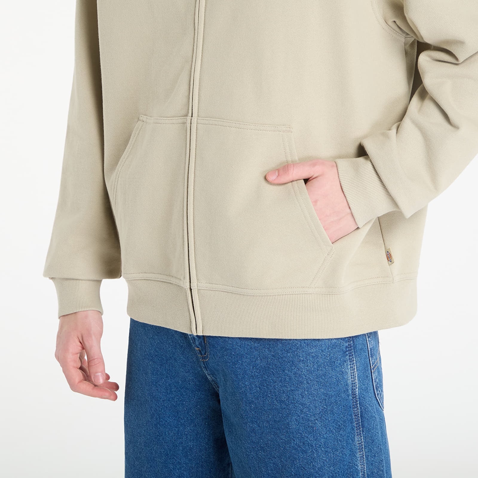 Pánske mikiny Dickies Bettsville Full Zip Hoodie Eucalyptus