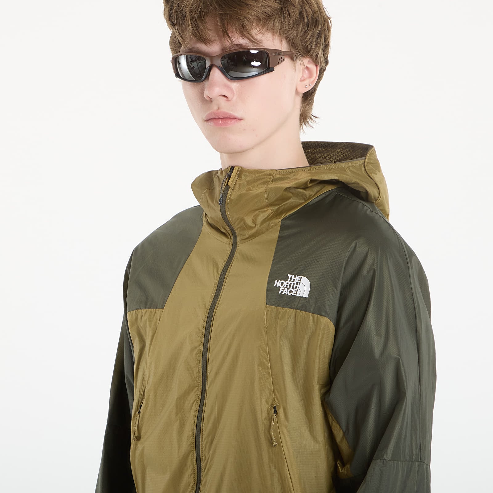 Coupe-vent homme The North Face M Ridgelite Futurefleece Wind Jacket Cedar/ New Taupe Green