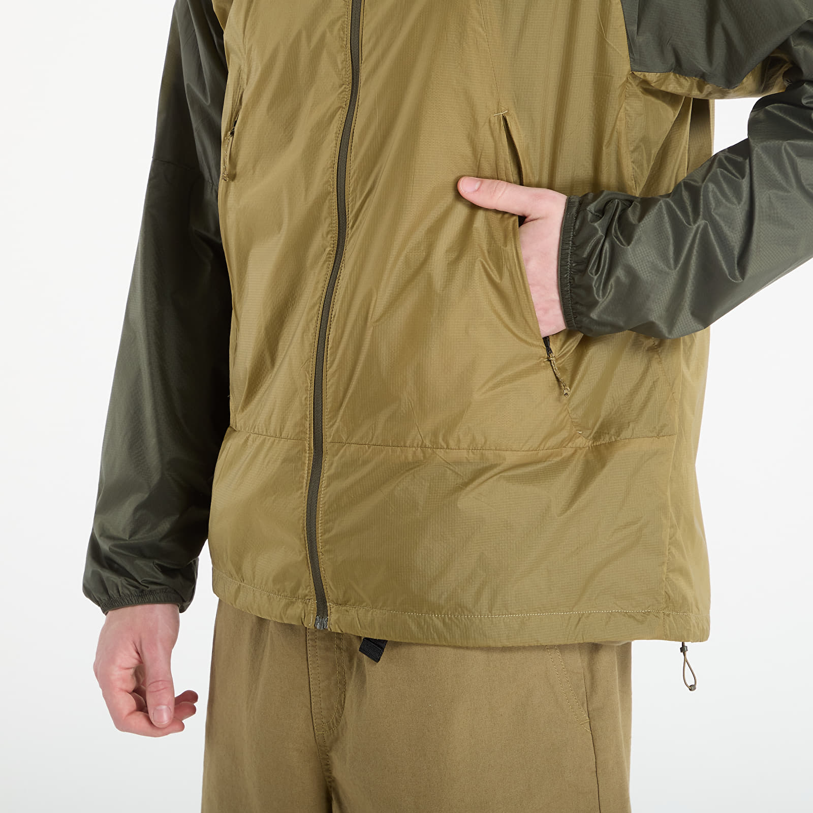 Coupe-vent homme The North Face M Ridgelite Futurefleece Wind Jacket Cedar/ New Taupe Green