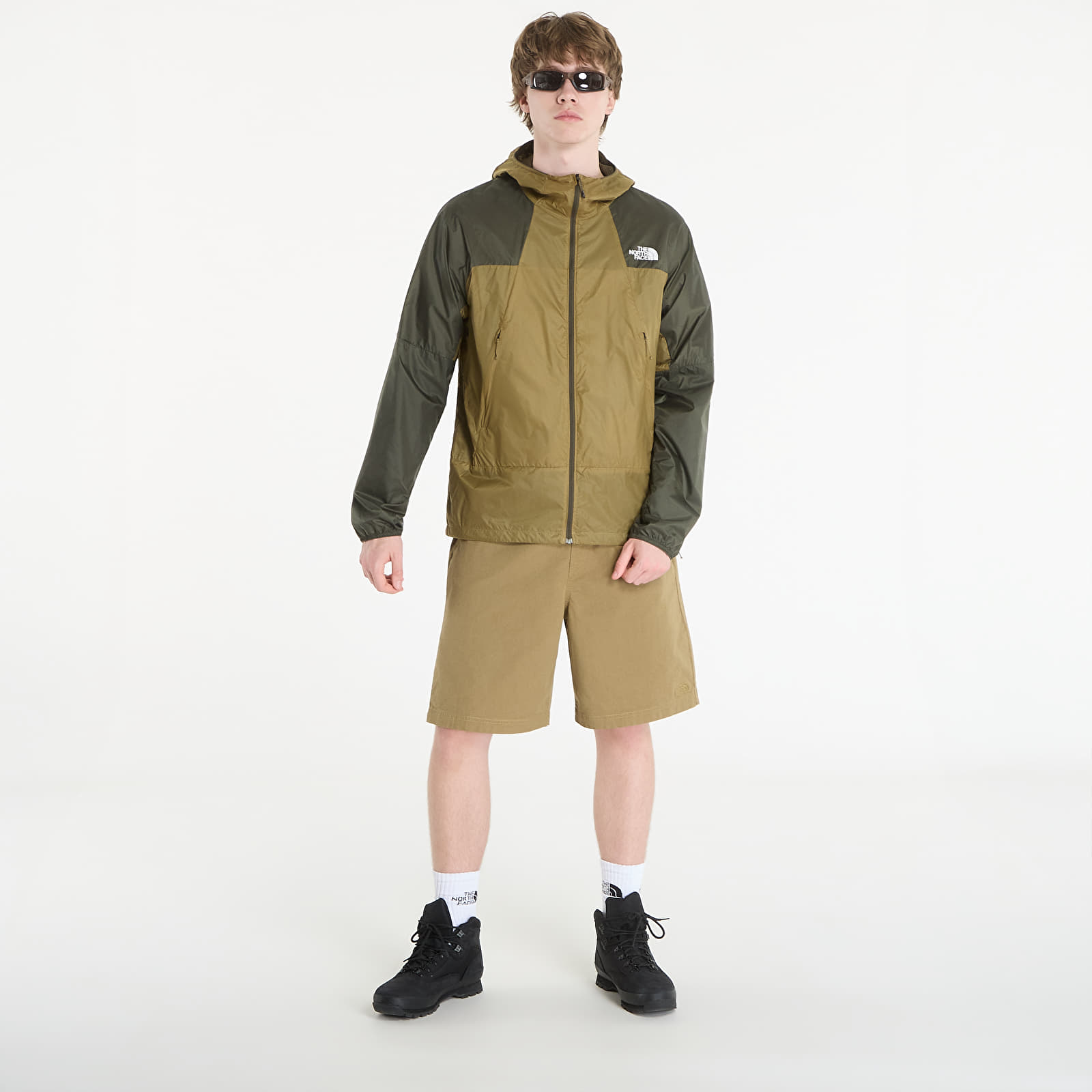 Coupe-vent homme The North Face M Ridgelite Futurefleece Wind Jacket Cedar/ New Taupe Green