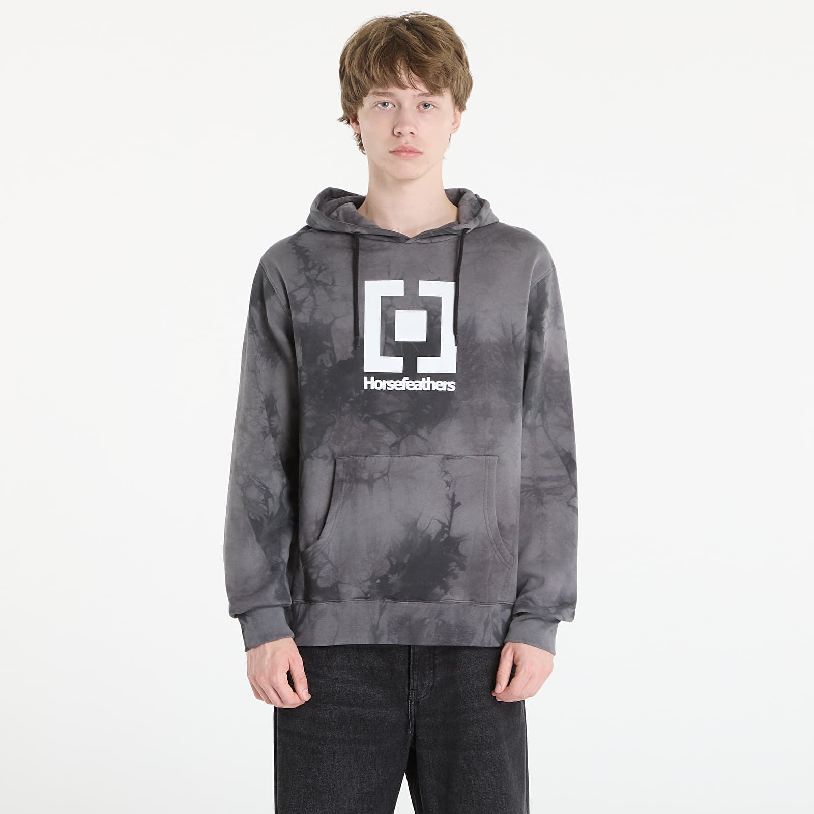 Pánské mikiny Horsefeathers Leader Sweatshirt Tie Dye