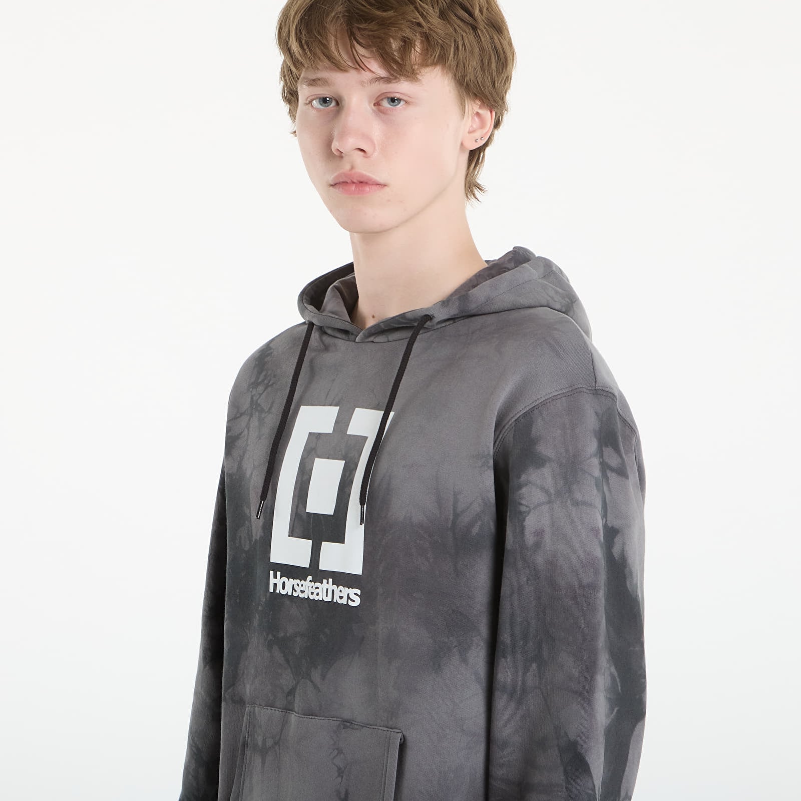 Pánské mikiny Horsefeathers Leader Sweatshirt Tie Dye