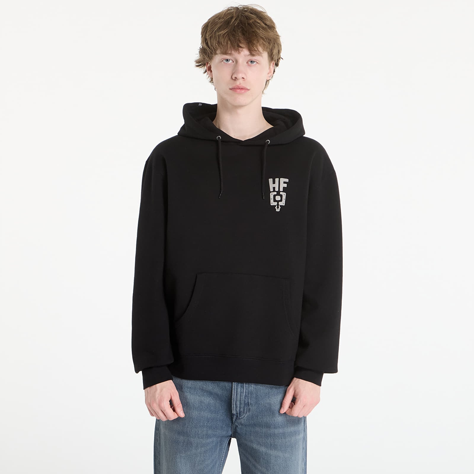 Pánske mikiny Horsefeathers Pedal Sweatshirt Black