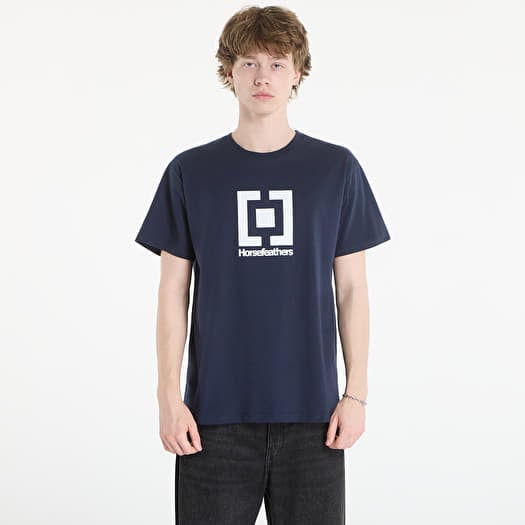 Tričko Horsefeathers Base T-Shirt Indigo