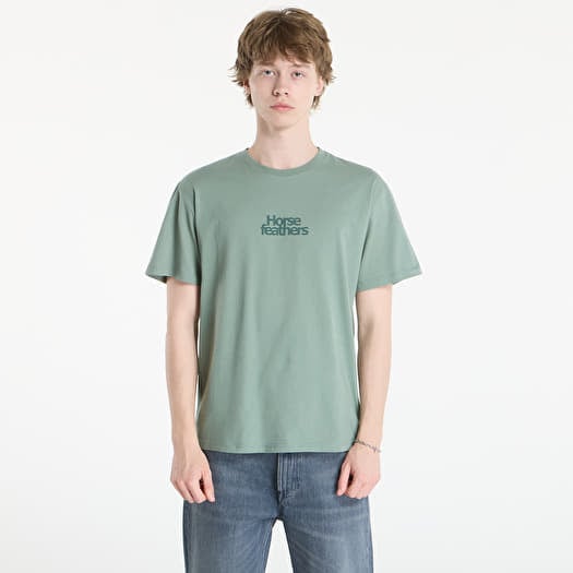 Tričko Horsefeathers Strict T-Shirt Iceberg Green
