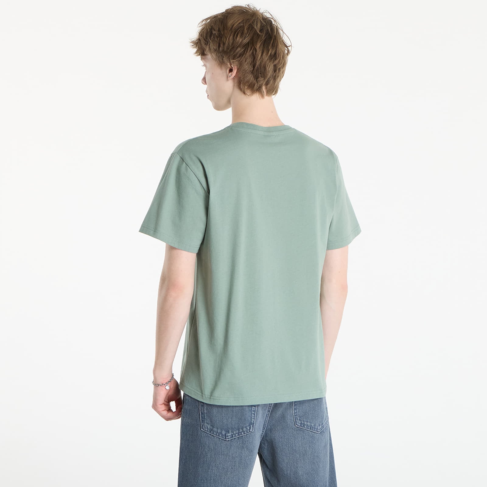 T-shirts til mænd Horsefeathers Strict T-Shirt Iceberg Green