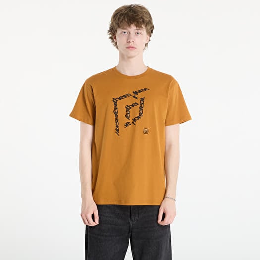 T-krekls Horsefeathers Cube T-Shirt Pumpkin