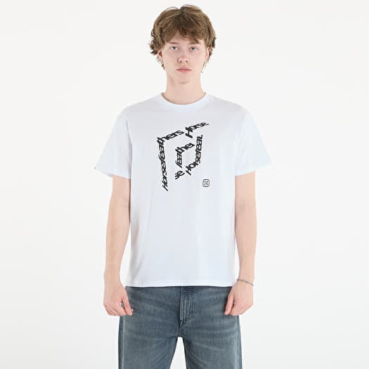 Tričko Horsefeathers Cube T-Shirt White