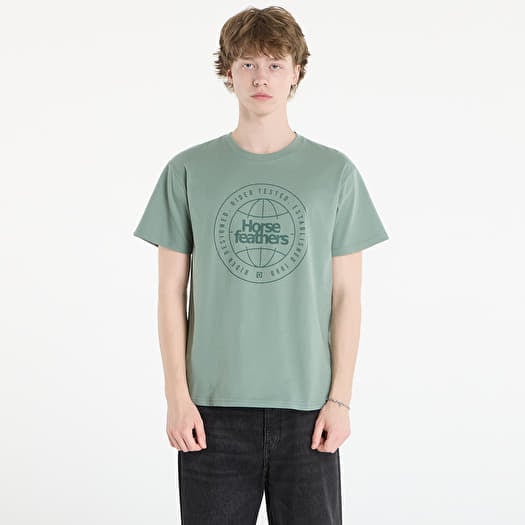 Tričko Horsefeathers Global T-Shirt Iceberg Green
