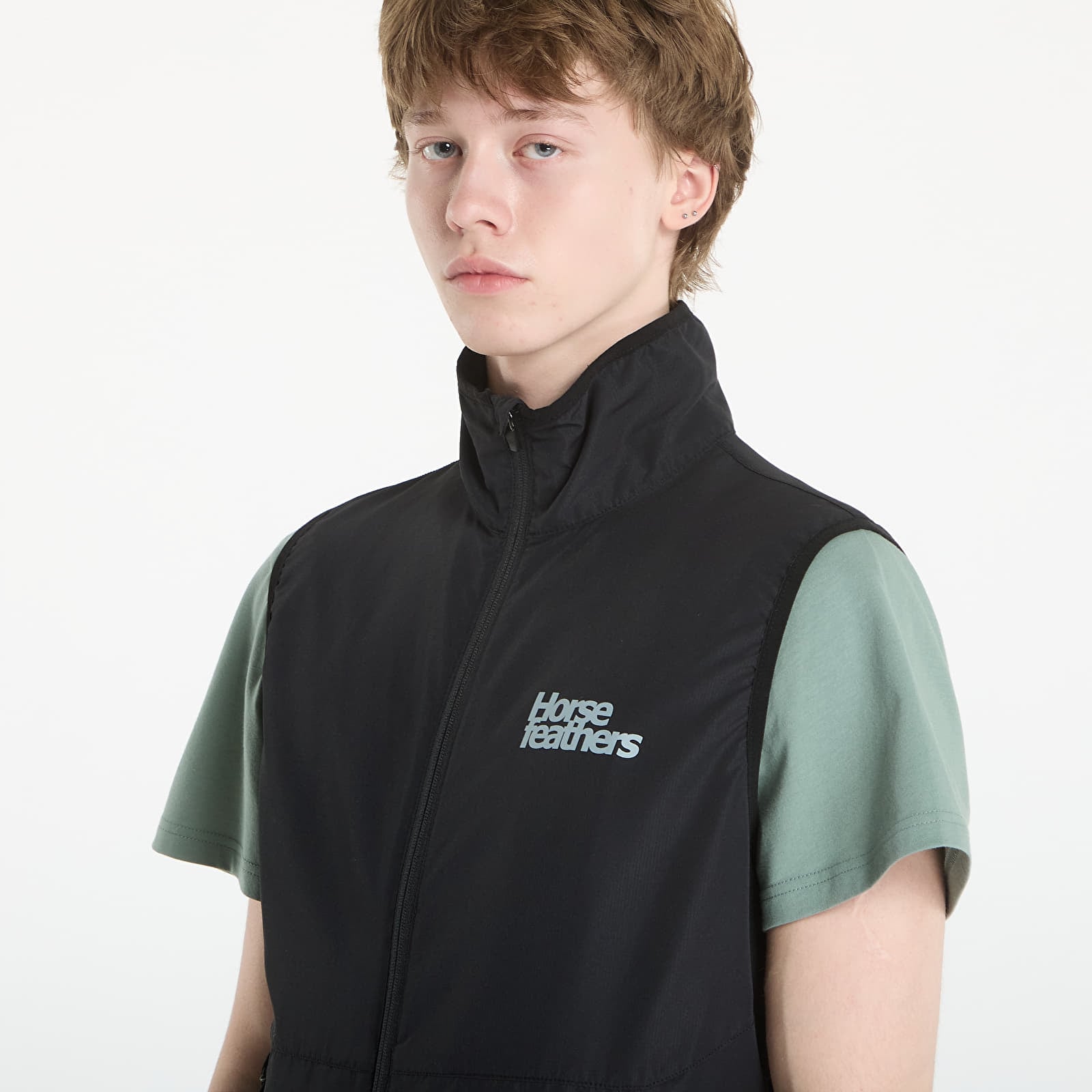 Gilets homme Horsefeathers Hill Vest Black