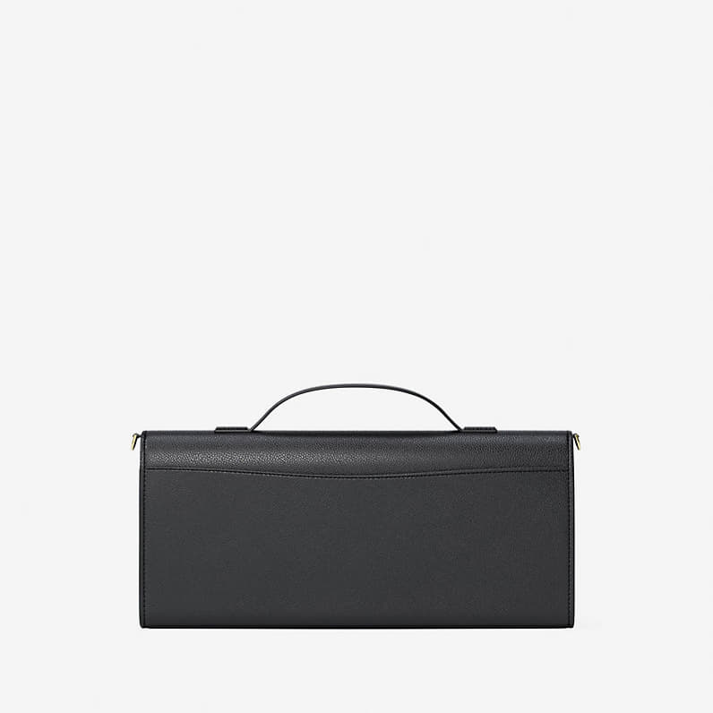 Чанти Michael Kors Hamilton Moderne Medium Leather Convertible Clutch Black