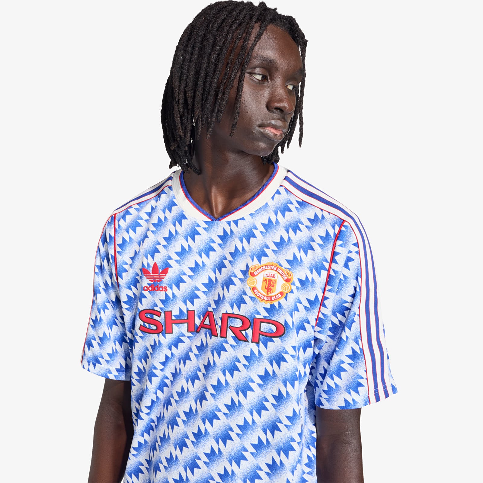 Ανδρικές φανέλες adidas Manchester United Away Jersey 90 Multicolor