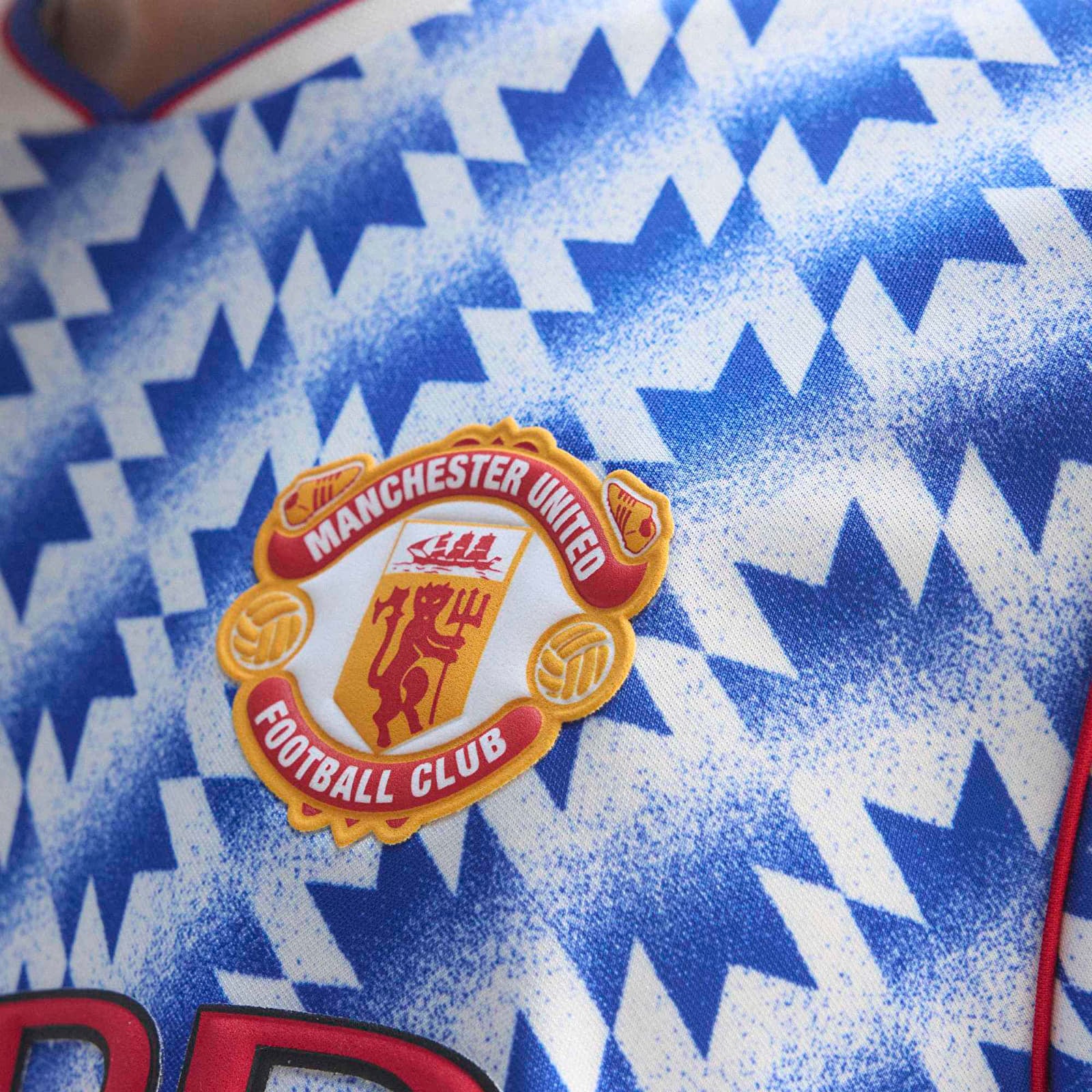 Ανδρικές φανέλες adidas Manchester United Away Jersey 90 Multicolor