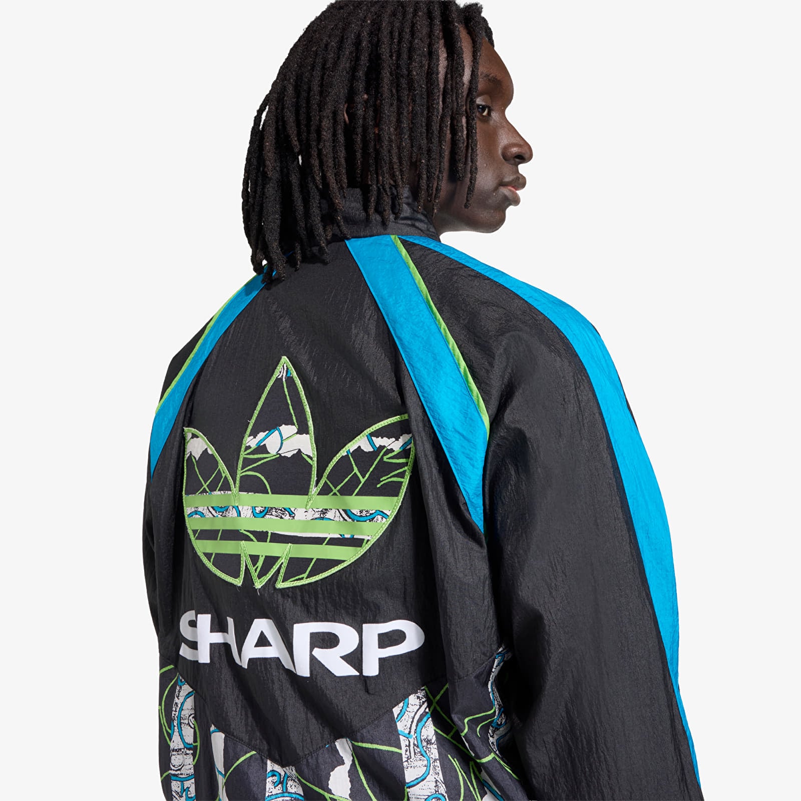 Ανδρικά φούτερ  adidas Manchester United Woven Track Top 90 Black