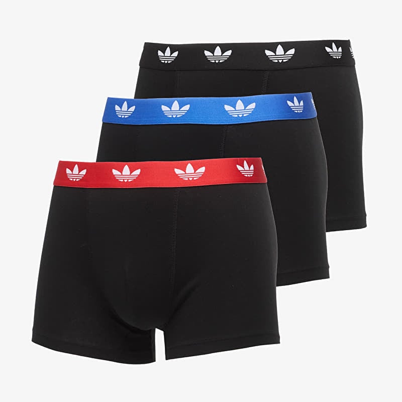 Bokseršorti adidas Trunk 3-Pack Black