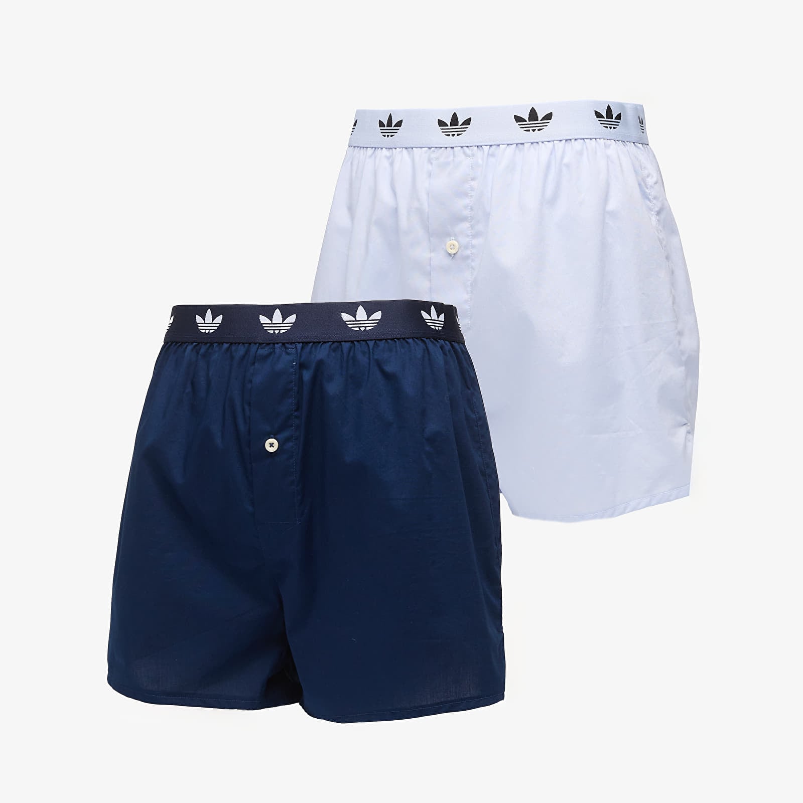 Muške bokserice adidas Woven Boxer 2-Pack Black