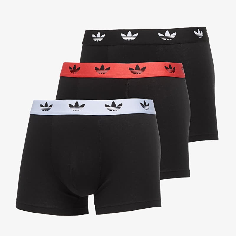 Bokseršorti adidas Trunk 3-Pack Black