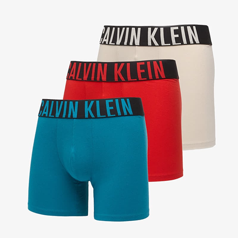 Boxershorts Calvin Klein Boxer Brief 3-Pack Brown