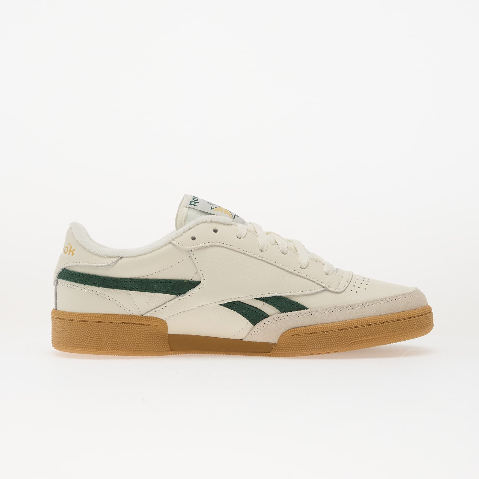 Men's sneakers and shoes Reebok Club C Revenge Vintage Chalk/ Dark Green/ Gum