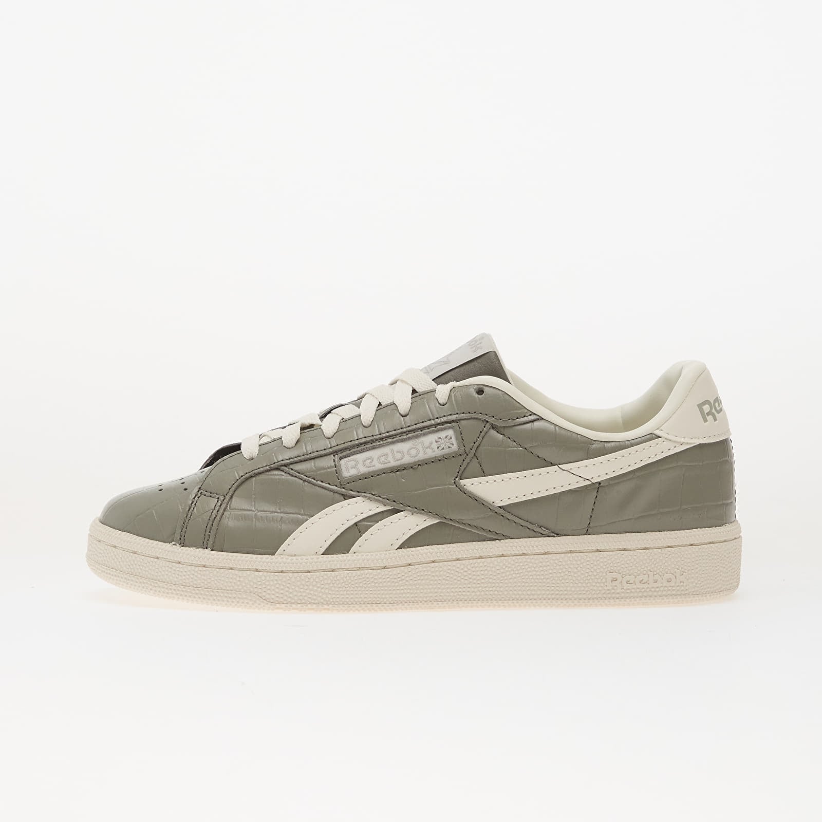 Pánské tenisky a boty Reebok Club C Grounds Uk Still Grey/ Chalk/ Escape Grey