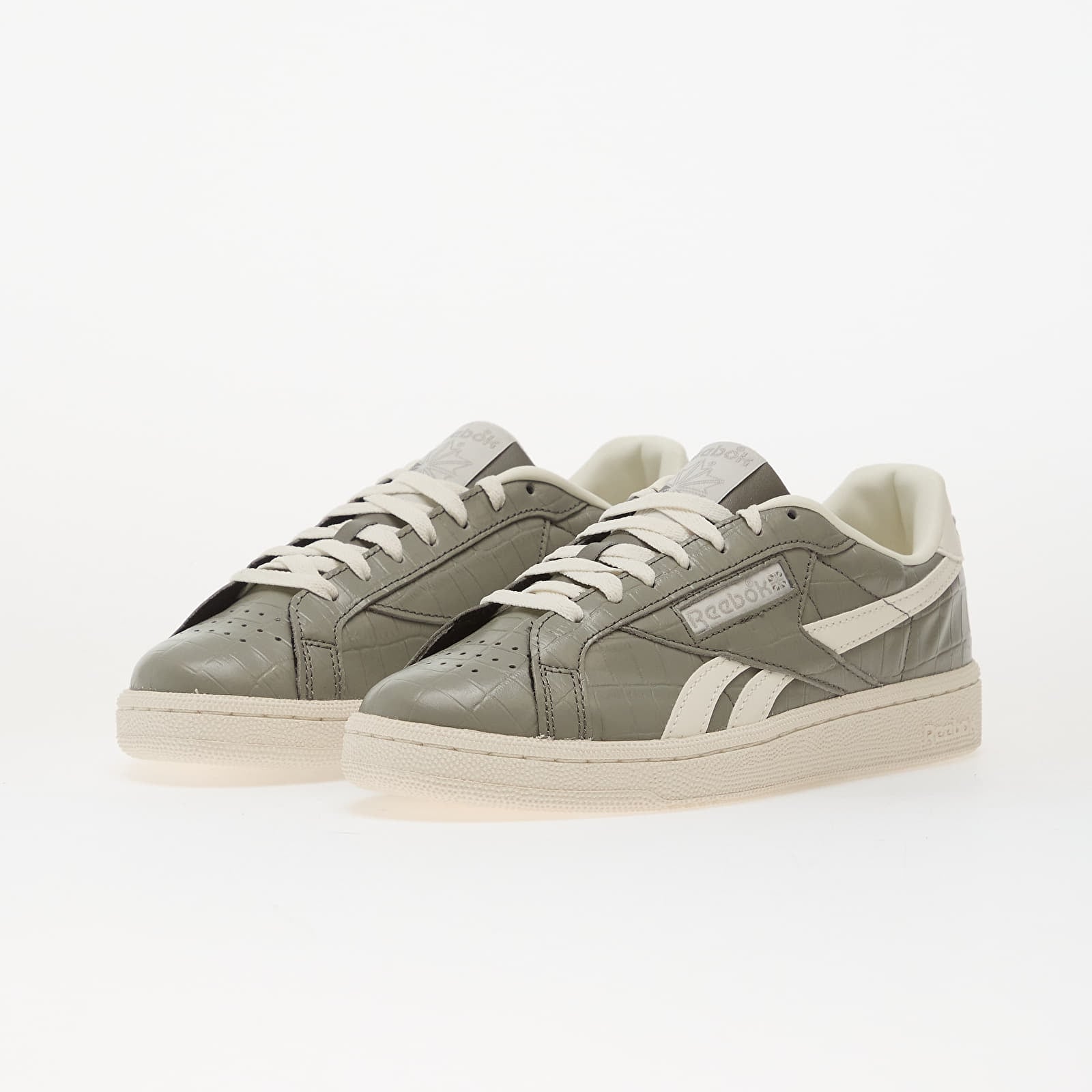 Pánské tenisky a boty Reebok Club C Grounds Uk Still Grey/ Chalk/ Escape Grey