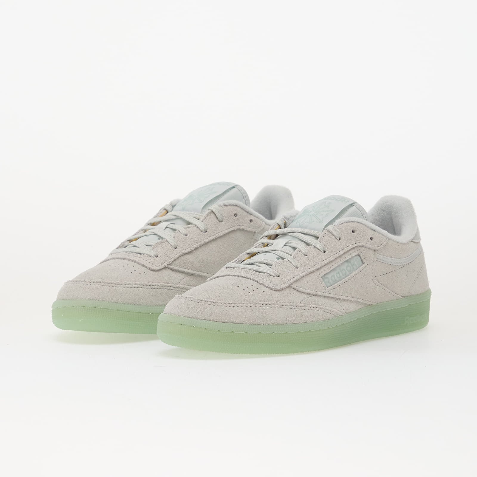 Pánske tenisky a topánky Reebok Club C 85 Pearl Grey/ Pearl Grey/ Tranquil Teal