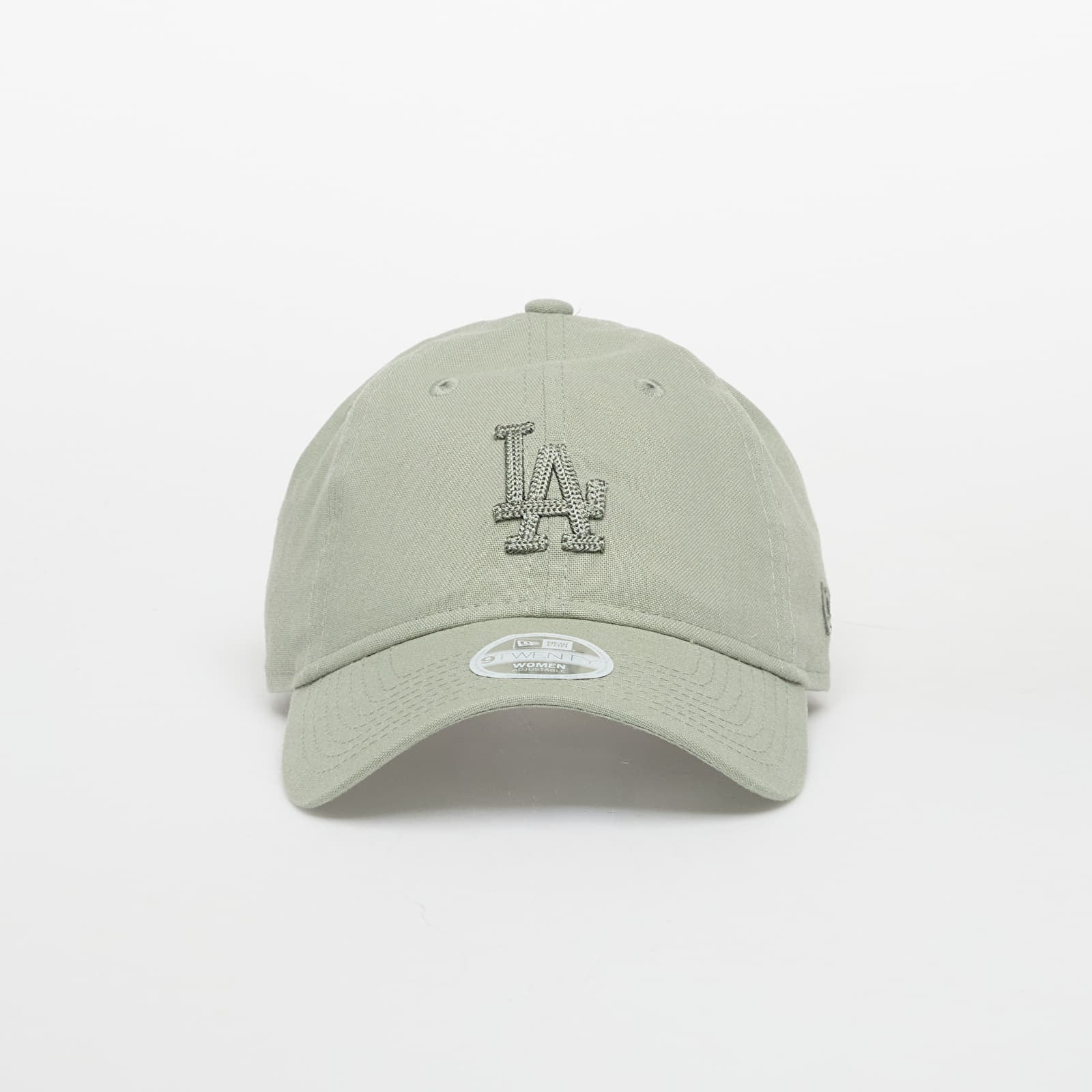 Шапка New Era 9TWENTY MLB Midi Linen Los Angeles Dodgers EVG/ EVG Universal